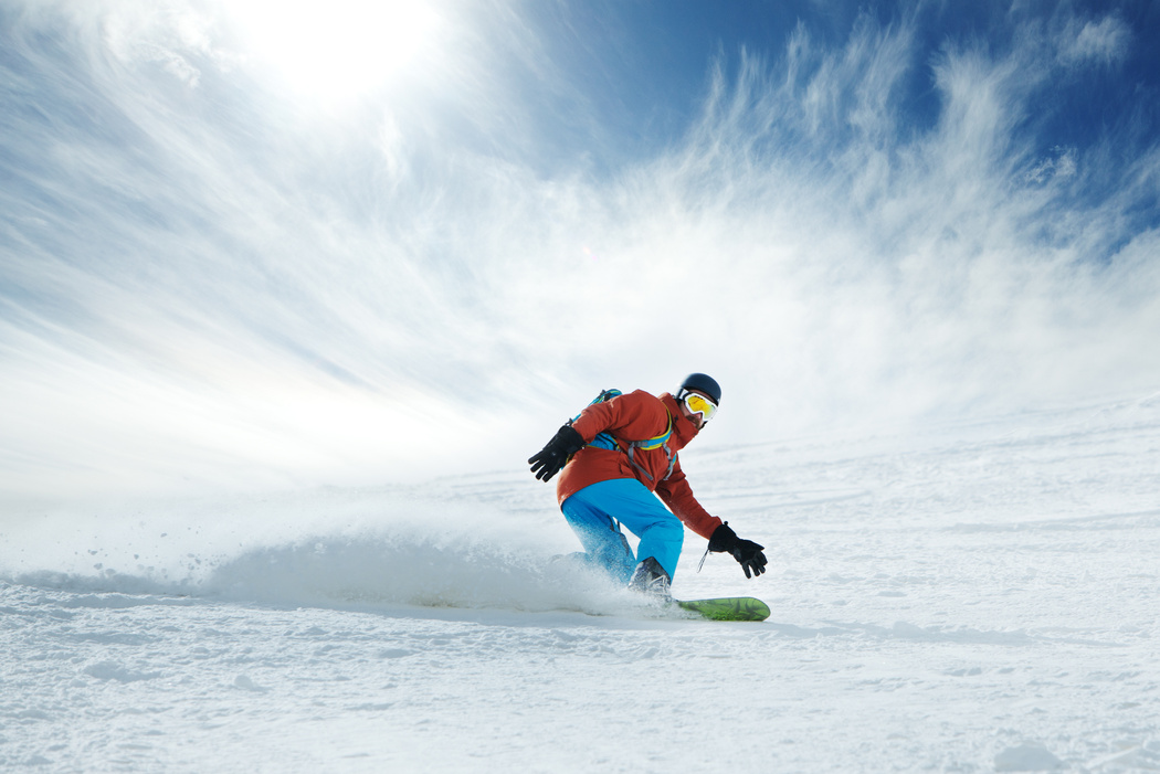 Snowboarding in Kashmir