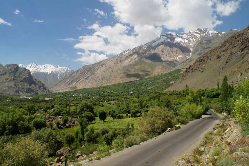 Beautiful way from Kargil to Suru Valley in Ladakh,  India